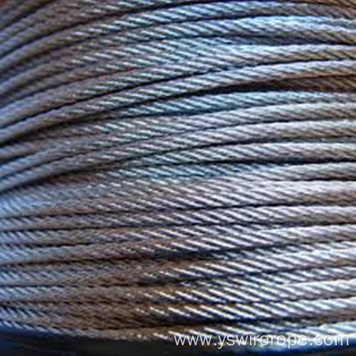 316 stainless steel wire rope 1x19 3.18mm